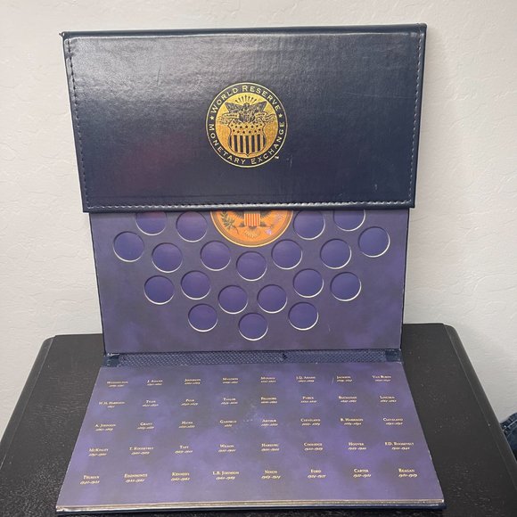 World Reserve Monetary Exchange U.S. Presidential Dollar Coin Album - Picture 2 of 8